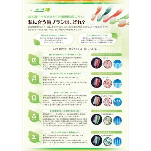 歯ブラシ ミント歯ブラシデルタ 10本セットの詳細画像1