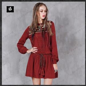 赤いワンピース 50代の商品一覧 通販 Yahoo ショッピング