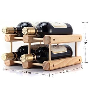 Qffl Jiujia ワインラック 木製赤ワインラック Diyコンビネーション ホームワインラックデコレーション サイズ さいず の最安値 価格比較 送料無料検索 Yahoo ショッピング