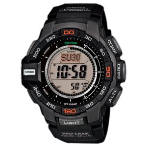 2年保証 CASIO PRO TREK PRG-270-1 カシオ プロトレック PRG-270-1 アウトドア トレッキング 登山 ソーラー 防水 ブラック 黒 グレー  キャンプ