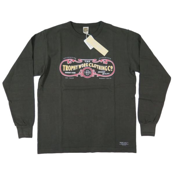 【トロフィークロージング】 ワークロゴ 長袖Tシャツ TROPHY CLOTHING TR21AW-...