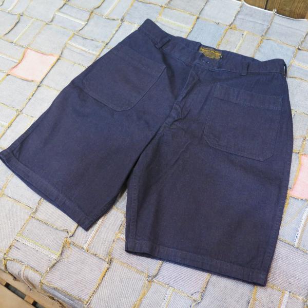 【フェローズ】 1980's US.NAVY デニムフレアショーツ 25S-PDDS1 Pherro...