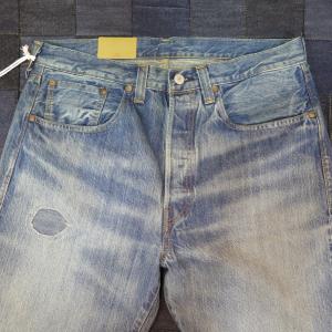 Levi's◇201xx/90s/ボトム/31/コットン/IDG/無地/201-0003/ボタン裏555