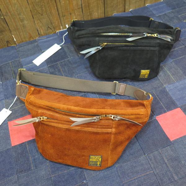 【トロフィークロージング】 デイトリップバッグ ラフアウトレザー TROPHY CLOTHING T...