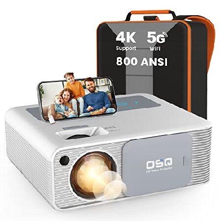 5G WiFi 1080P Projector 4K Supported - OSQ 800 ANS...