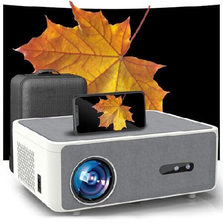 Auto Focus ＆ Auto Keystone Smart 4K Outdoor Projec...