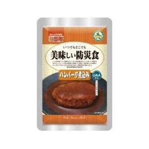 <防災>美味しい防災食　ハンバーグ煮込100g