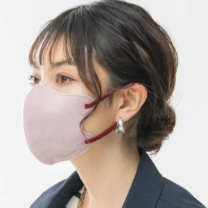 [ローズピンク] 冷感 3D立体マスク　3層バイカラー不織布マスク　MASCLUB　20枚入り｜neconosuke