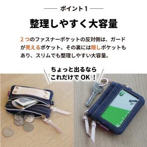 コインケース 日本が誇るデニム パスケース キ...の詳細画像2