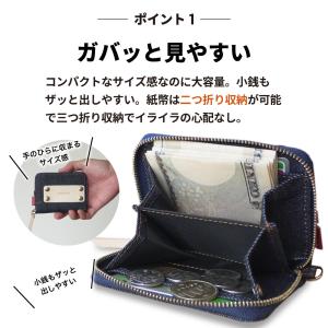 コインケース 日本が誇るデニム 小銭入れ ミニ...の詳細画像2
