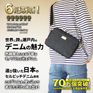ショルダーバッグ 日本が誇るデニム サコッシュ...の詳細画像1
