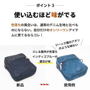 ショルダーバッグ 日本が誇るデニム メンズ レ...の詳細画像4