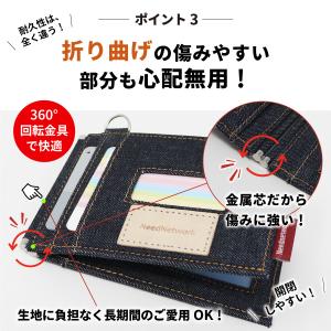 パスケース 日本が誇るデニム 定期入れ メンズ...の詳細画像4