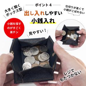 マネークリップ 日本が誇るデニム 小銭入れ付き...の詳細画像5