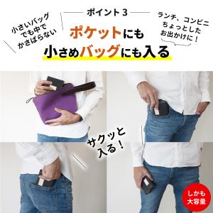 ミニ財布 日本が誇るデニム 三つ折り 財布 レ...の詳細画像4