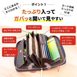 長財布 日本が誇るデニム 財布 ギャルソンウォ...の詳細画像2