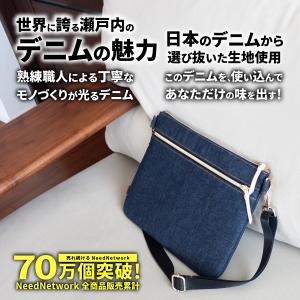 サコッシュ 日本が誇るデニム ショルダーバッグ...の詳細画像1