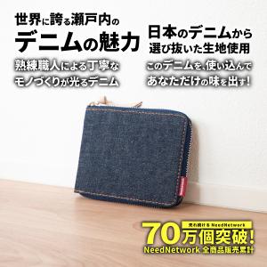 二つ折り財布 日本が誇るデニム 財布 二つ折り...の詳細画像1