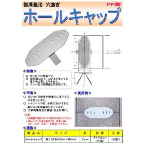 【 ホールキャップ 】【1個】側溝蓋用 穴キャ...の詳細画像2