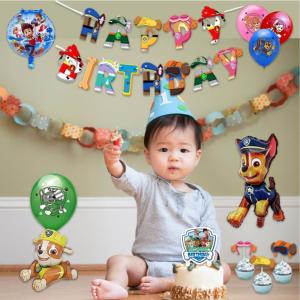 誕生日 ガーランド 室内飾り パウパトロール ...の詳細画像5