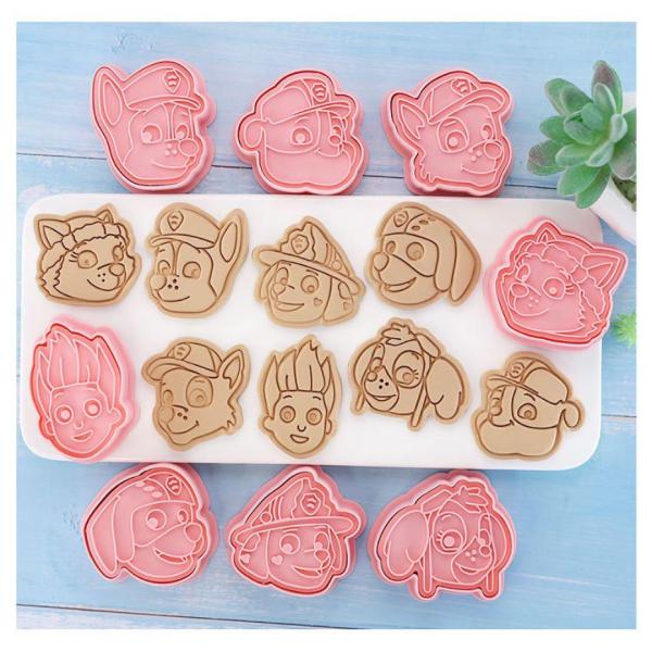 キャラクター　クッキー型　クッキー型抜き　パオパトロール風