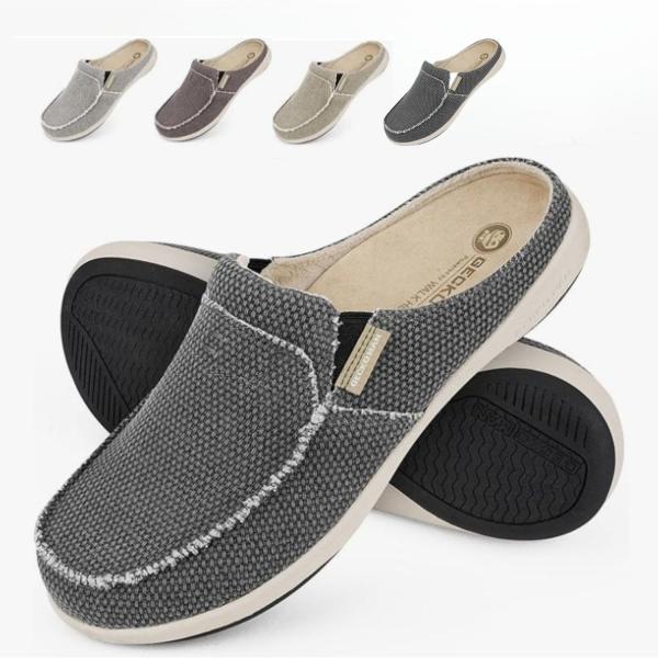 WALK HERO Comfort and Support 幅広い スリッパ 足底筋膜炎緩和インソー...