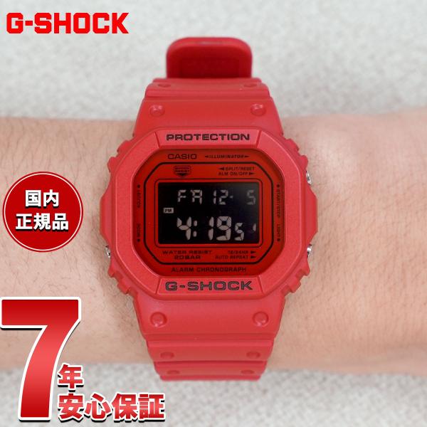 （豪華おまけ有） Gショック G-SHOCK デジタル 腕時計 メンズ DW-5600RRB-4JF...