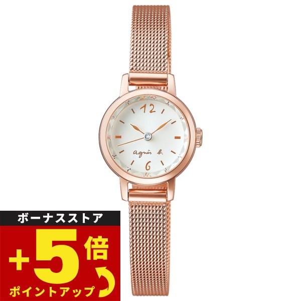 倍々+5倍！最大ポイント30倍！本日限定！アニエスベー 時計 レディース 腕時計 agnes b. ...