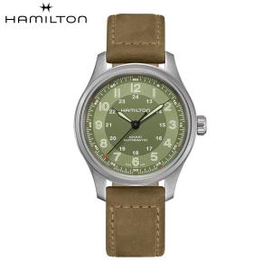 ハミルトン HAMILTON カーキ フィール...の詳細画像1