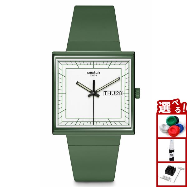 swatch スウォッチ WHAT IF...GREEN? 腕時計 SO34G700 BIOCERA...