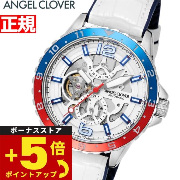 エンジェルクローバー 腕時計 メンズ 自動巻き ダイバー TCA45SWH-WH ANGEL CLO...
