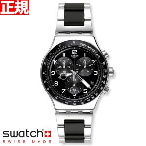 swatch スウォッチ 腕時計 メンズ レディース ニューアイロニー クロノ New Irony Chrono YVS441GC｜neel-garmin