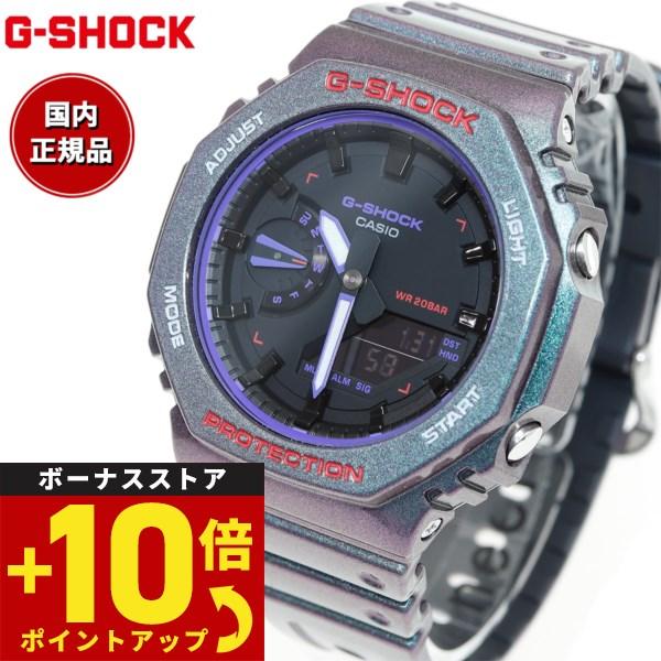 Gショック G-SHOCK 限定モデル 腕時計 メンズ GA-2100AH-6AJF パープル ジー...