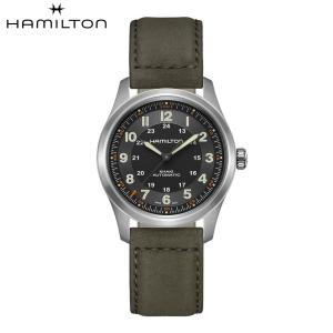 ハミルトン HAMILTON カーキ フィール...の詳細画像1