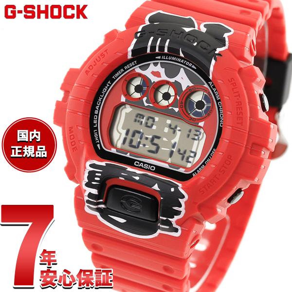 （豪華おまけ有） Gショック G-SHOCK デジタル 腕時計 DW-6900AKA-4JR 赤提灯...