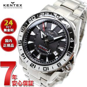 ケンテックス KENTEX 腕時計 日本製 マリン GMT 限定モデル メンズ 自動巻き S820X-1｜neel-watch