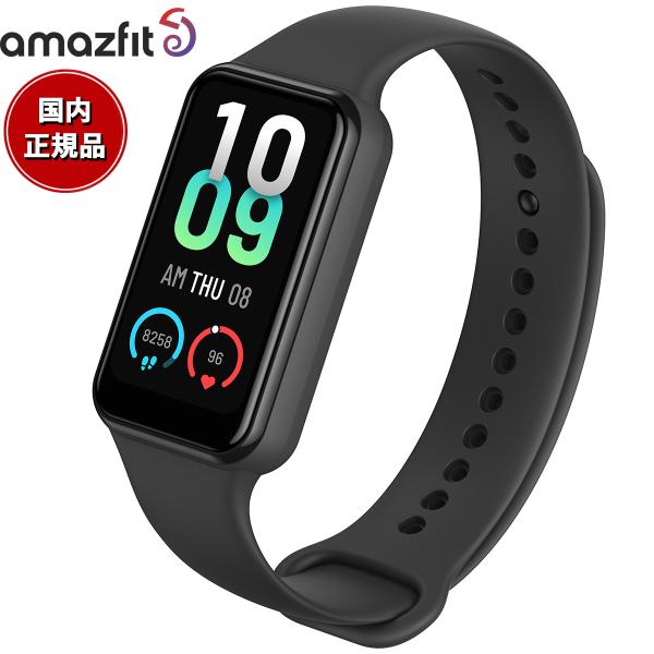 アマズフィット AMAZFIT スマートウォッチ Band 7 ブラック メンズ レディース SP1...