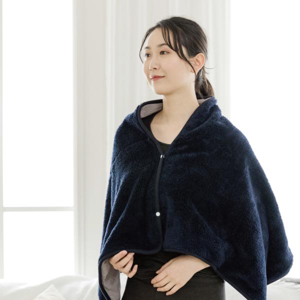 テラビューティ― ストール ネイビー