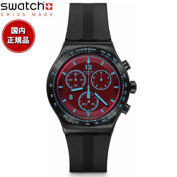 swatch アイロニー IRONY CRIMSON MYSTIQUE YVB417 スウォッチ 腕...