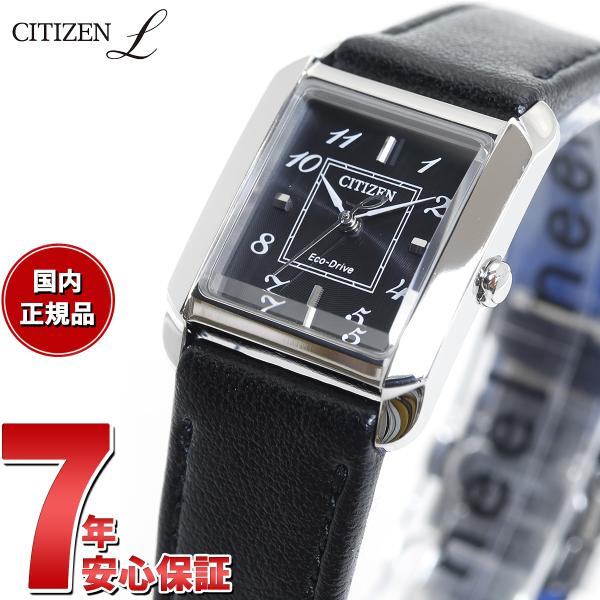 シチズン エル レディース エコドライブ EW5600-10E CITIZEN L SQUARE C...