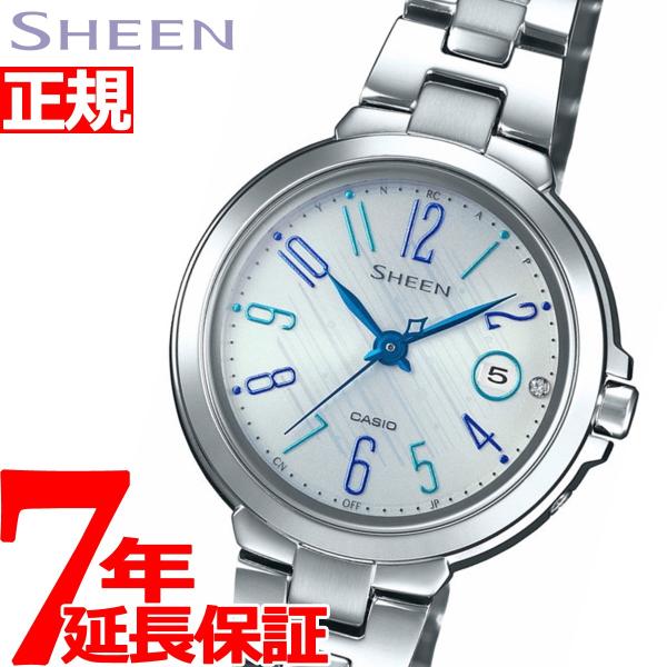 カシオ シーン CASIO SHEEN 電波 ソーラー 電波時計 腕時計 レディース SHW-510...
