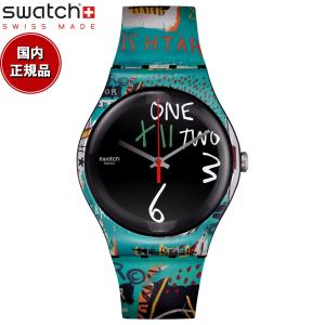 swatch スウォッチ ISHTAR BY JEAN-MICHEL BASQUIAT イシュタル 腕時計 SUOZ356｜neel1999