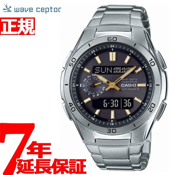 カシオ ウェーブセプター 電波 ソーラー 腕時計 メンズ WVA-M650D-1A2JF
