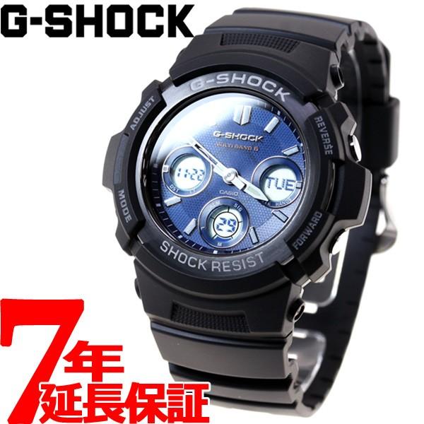 Gショック G-SHOCK 電波ソーラー 腕時計 メンズ 黒 ブラック AWG-M100SB-2AJ...