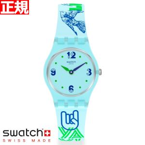 SWATCH》レディ LK396 CASUAL BLUE レディース : 7610522820241