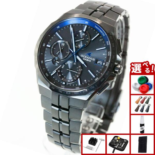 （豪華おまけ有） オシアナス マンタ 電波ソーラー 腕時計 メンズ OCW-S5000B-1AJF ...