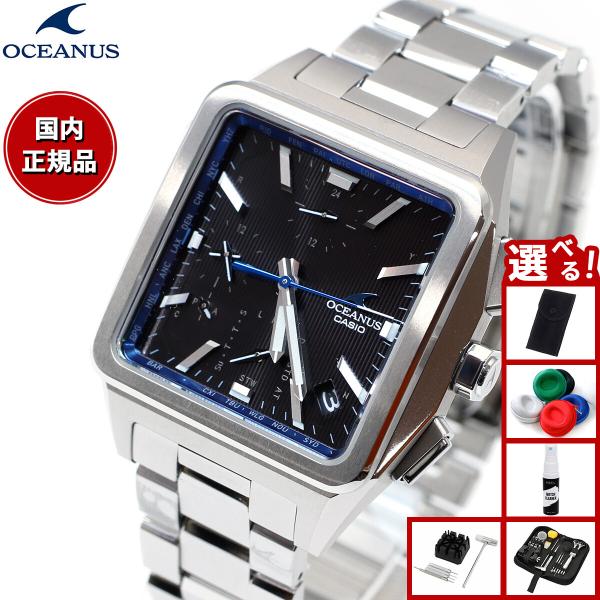 （豪華おまけ有） オシアナス 電波ソーラー 腕時計 メンズ OCW-T5000-1AJF カシオ C...