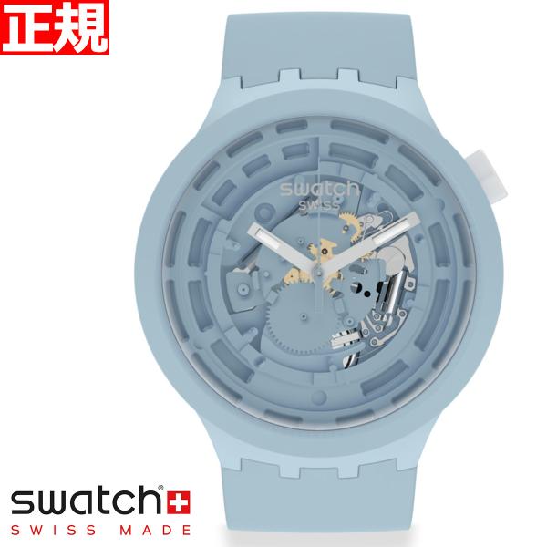 swatch スウォッチ 腕時計 メンズ レディース ビッグボールド バイオセラミック C-BLUE...