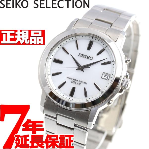 セイコー セレクション 電波 ソーラー 腕時計 メンズ ペアウォッチ SBTM167 SEIKO