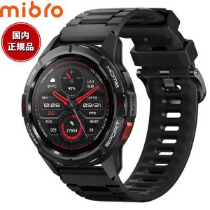 ミブロ Mibro スマートウォッチ Mibro GS Active SP380010-C01 ブラック 腕時計 メンズ レディース｜neel2